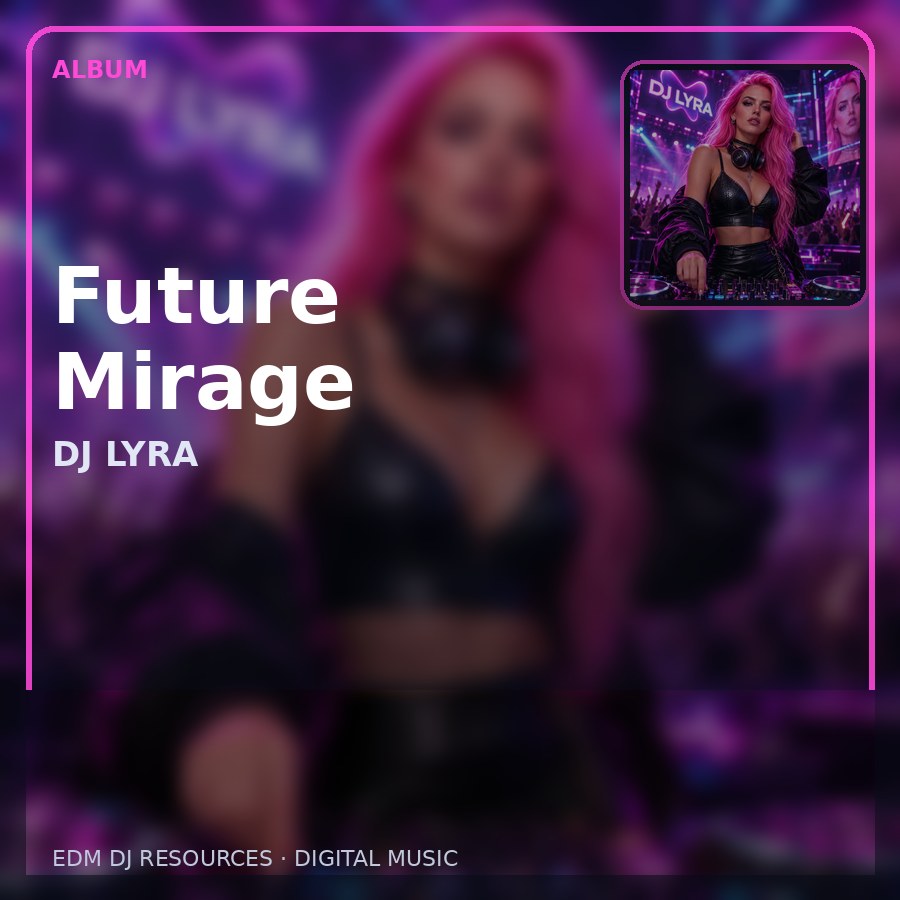 Future Mirage illustrated album artwork