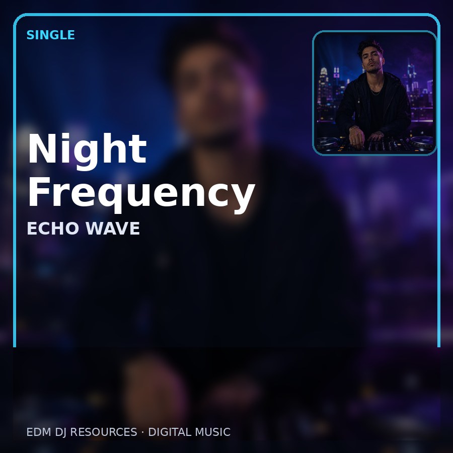 Night Frequency illustrated album artwork