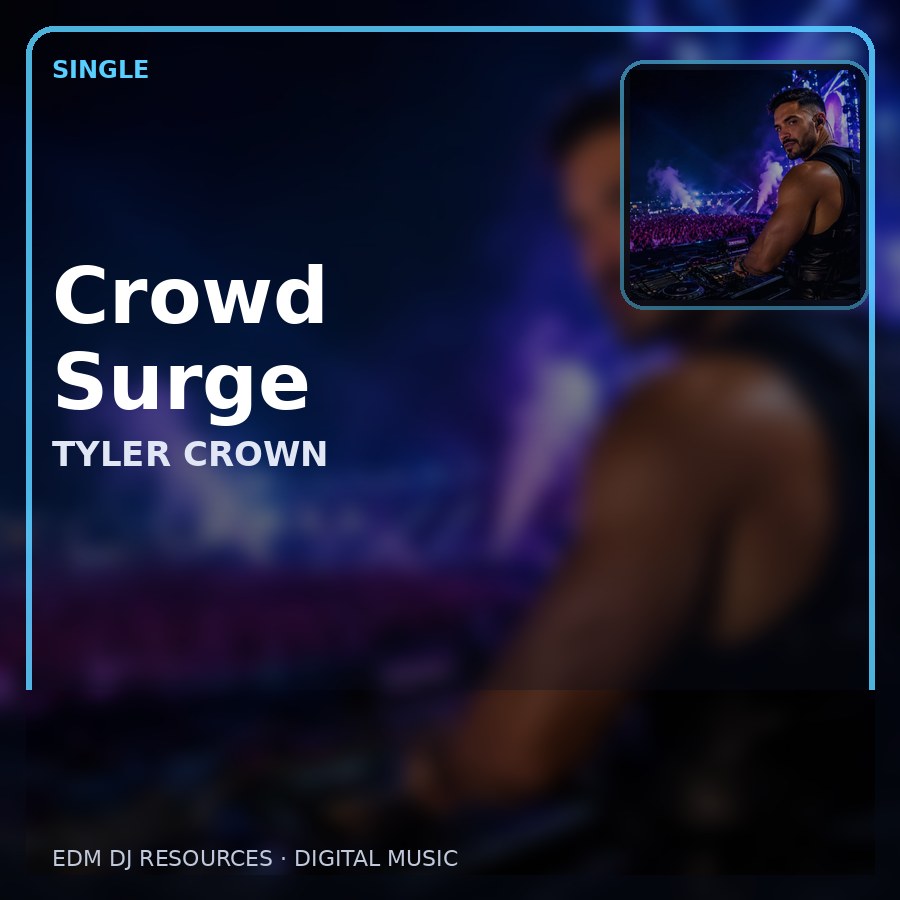 Crowd Surge illustrated album artwork