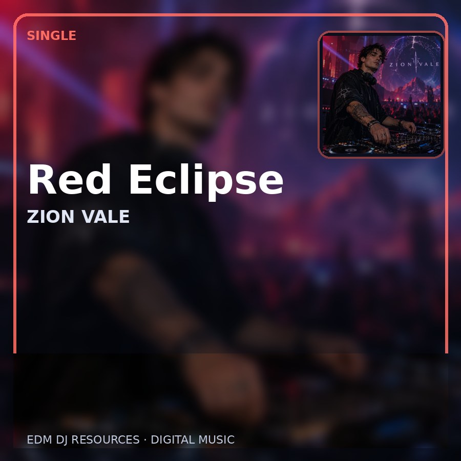 Red Eclipse illustrated album artwork